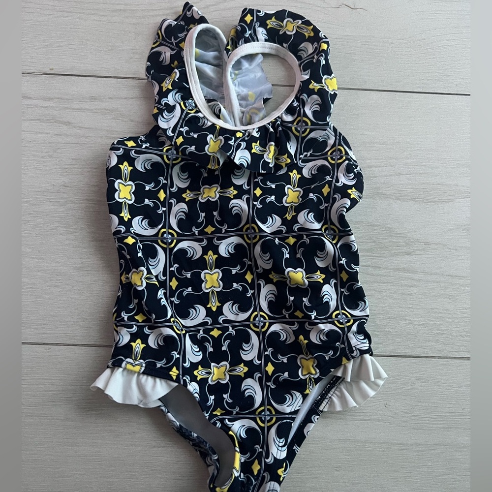 Girls Janie and jack one piece swimsuit size 2T